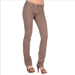 Chico's Denim Womens Size 0 US 4 Short, Solid Mid-Rise Straight Leg Jeans